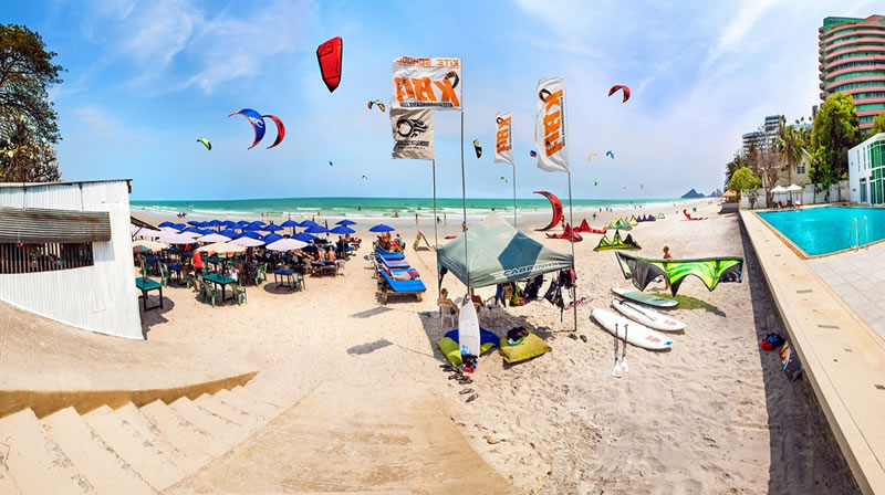 kitesurfing holidays hua hin